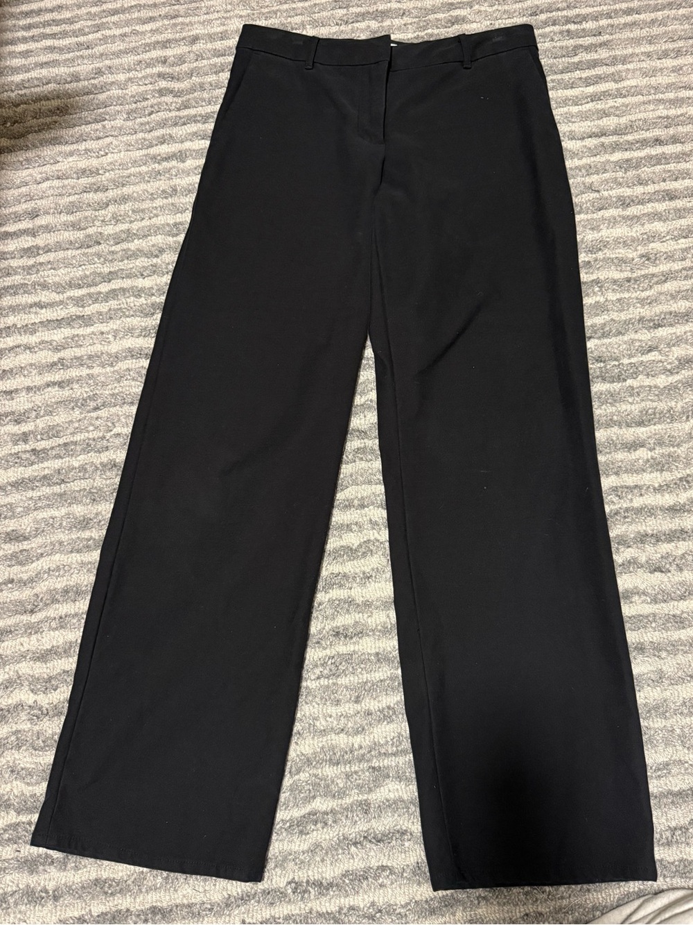 Wilfred Black Wide-Leg Trousers